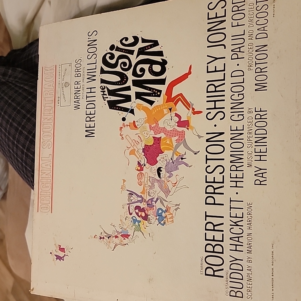 1962 Warner Brothers Original Soundtrack "The Music Man"